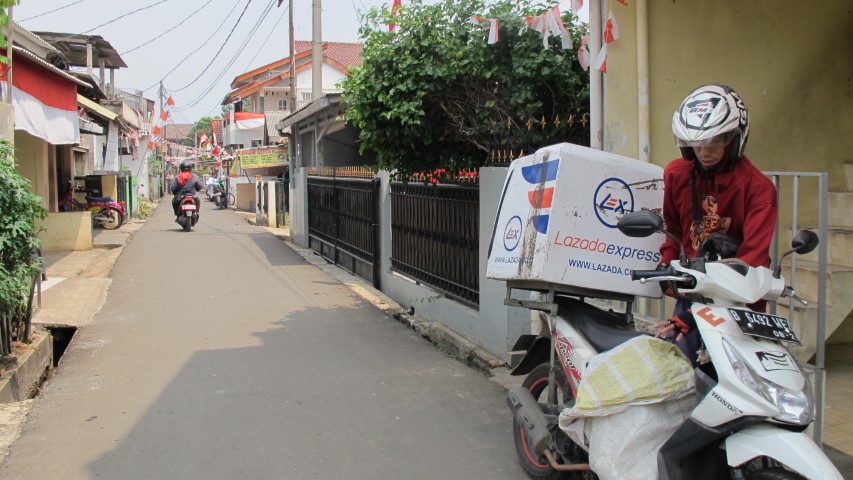 KONDISI JALAN LINGKUNGAN